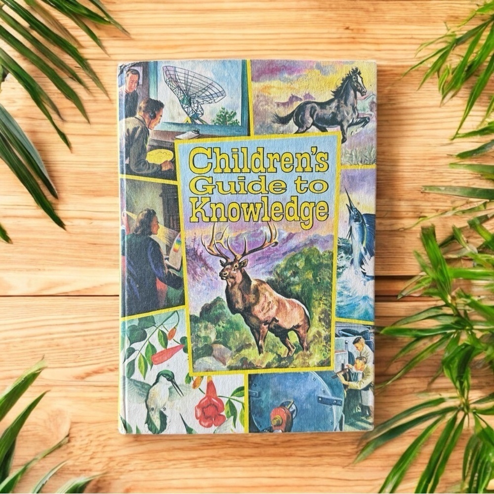 Vintage 1974 Children’s Guide to Knowledge Hardcover Book – Parents’ Magazine
